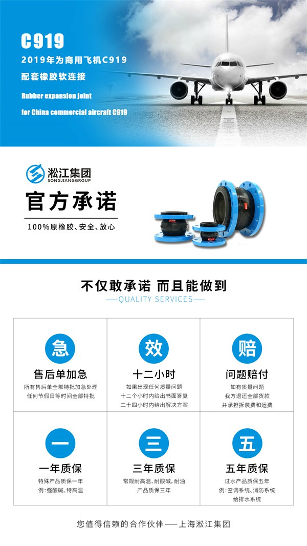 KST-F型双球橡胶防震接头
